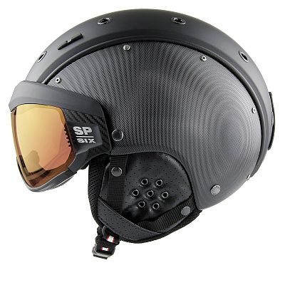 Превью Шлем горнолыжный Шлем горнолыжный CASCO SP-6 Visor Black Structure (07.2550)